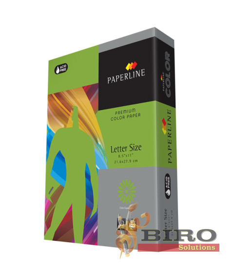 Hîrtie colorată A4 Paperline PARROT, 80 gr/m2, 500 foi, intensiv, verde